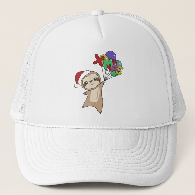 Gorra De Camionero Navidades eslovacos Nieve animaciones de invierno (Anverso)