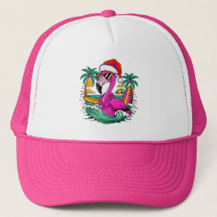 Gorra De Camionero Navidades festivos se burlan del paraíso
