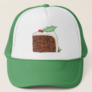 Gorra De Camionero Navidades Gran Bretaña Cake Slice Festidding