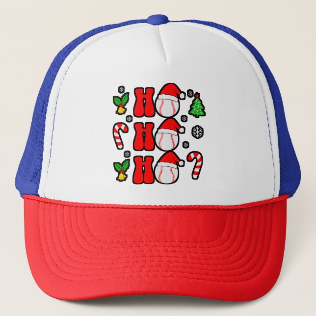 Gorra De Camionero Navidades Ho Ho Ho Ho Ho Funny Xmas-85211 (Anverso)