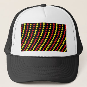 Gorra De Camionero Navidades iluminan los colores rojo y amarillo