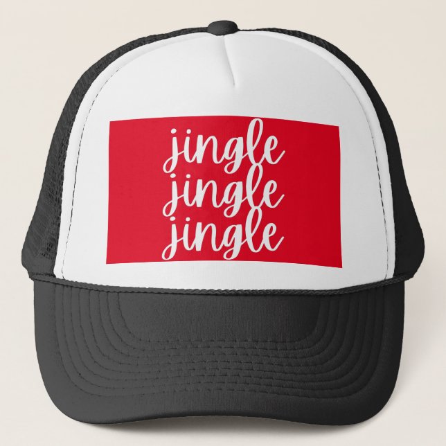 Gorra De Camionero navidades jingle jingle (Anverso)