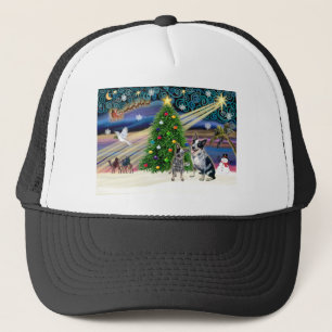 Gorra De Camionero Navidades Magia Perros Ganaderos Australianos (2)
