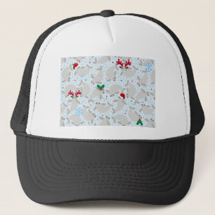 Gorra De Camionero navidades manatee