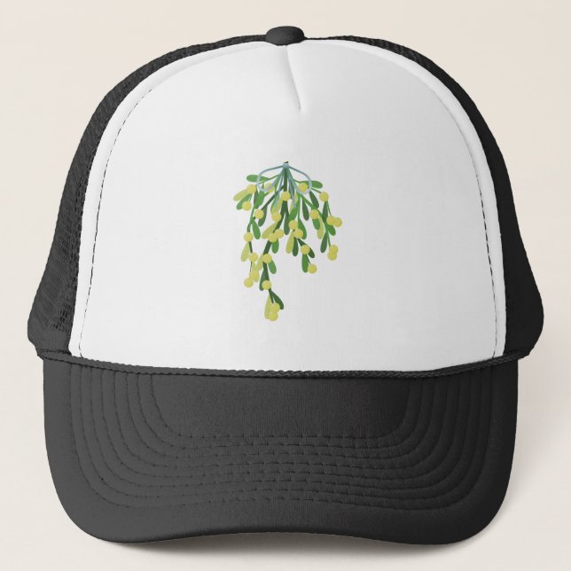 Gorra De Camionero navidades mistletoe (Anverso)