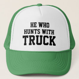 Gorra De Camionero NAVIDADES Regalo Idea Béisbol HUNTS CON TRUCK