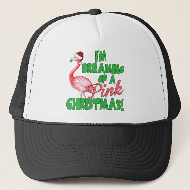 Gorra De Camionero Navidades rosados (Anverso)