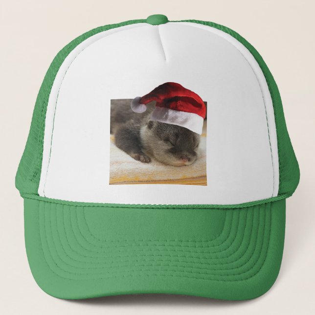 Gorra De Camionero Navidades Sleepy Otter (Anverso)