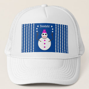 Gorra De Camionero Navidades Snowlady Juggys Nieves Graciosa