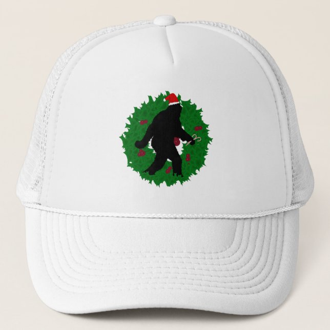 Gorra De Camionero Navidades Squatchin' (Anverso)