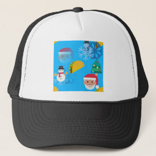 Gorra De Camionero navidades taco emoji