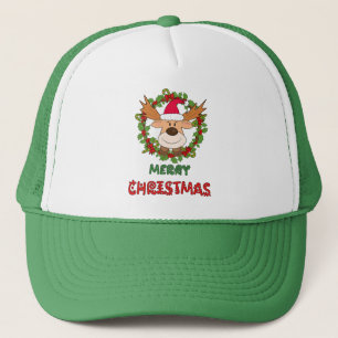 Gorra De Camionero Navidades venados