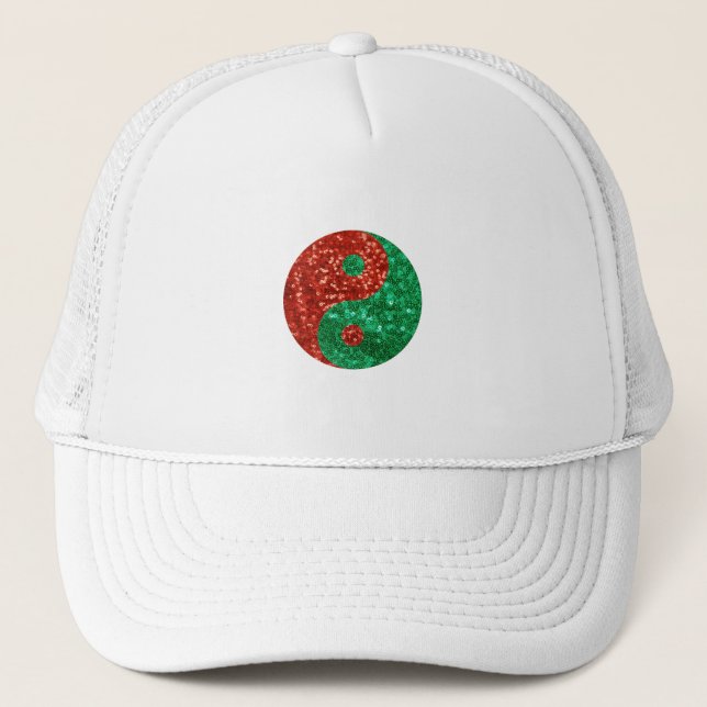 Gorra De Camionero navidades yin yang (Anverso)