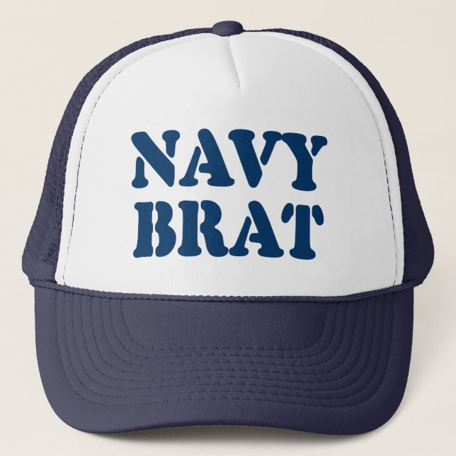 GORRA DE CAMIONERO NAVY BRAT (Anverso)