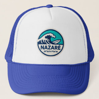 Gorra De Camionero Nazaré Surf Trucker Hat – Portugal Coastal Wave Lo