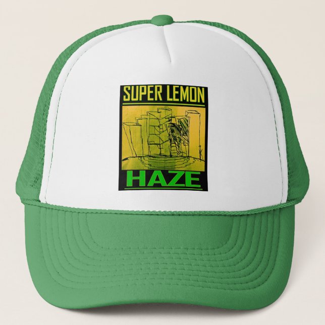 GORRA DE CAMIONERO NEBLINA ESTUPENDA DEL LIMÓN (Anverso)