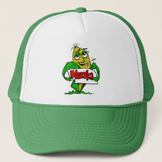 Gorra De Camionero Nebraska Cute Corn Trucker Hat (Anverso)