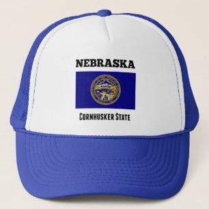 Gorra De Camionero Nebraska, Estado de Cornhusker,