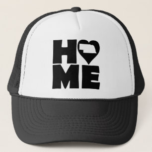 Gorra De Camionero Nebraska Home Heart State Ball Cap Trucker Hat