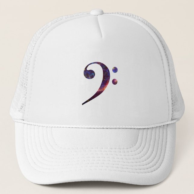 Gorra De Camionero Nébula 1 de Bass clef (Anverso)