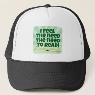 Gorra De Camionero Necesidad de leer el lema de la librería divertida