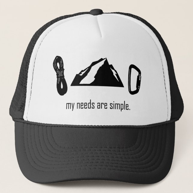 Gorra De Camionero Necesidades simples (escalada) (Anverso)