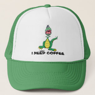 Gorra De Camionero Necesito el casquillo del café - adaptable