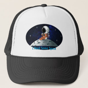 Gorra De Camionero Necesito Espacio, Astronauta, Cosmonauta, Personal