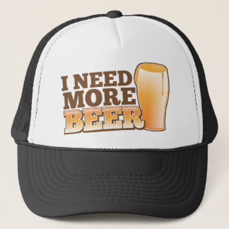 Gorra De Camionero NECESITO MÁS CERVEZA de la tienda de la cerveza