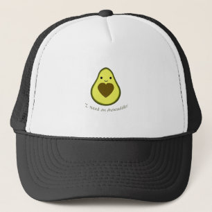 Gorra De Camionero Necesito un aguacate lindo de Avocuddle Kawaii