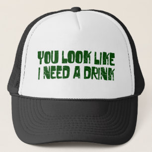 Gorra De Camionero Necesito una bebida