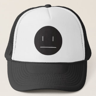 Gorra De Camionero negativa indiferente de la cara