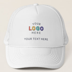 Gorra De Camionero Negocio de Logo Personalizado