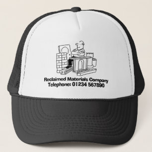 Gorra De Camionero Negocio de materiales recuperados.