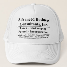Gorra De Camionero Negocios Avanzados