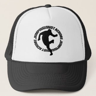 Gorra De Camionero Negro de Jumpstyle [transparente]