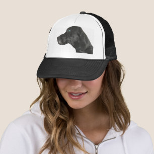 Gorra De Camionero negro de puntero cortoplacista