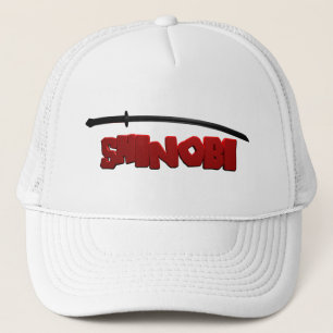 Gorra De Camionero Negro de Shinobi
