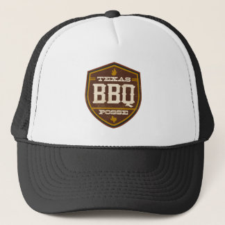Gorra De Camionero Negro del gorra del camionero - pandilla del Bbq