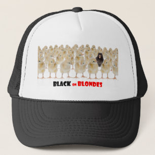 Gorra De Camionero Negro en Blondes