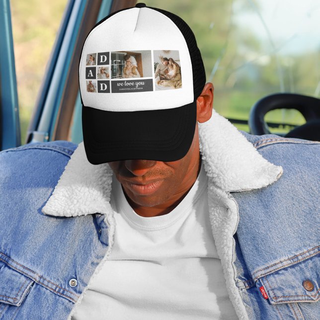 Gorra De Camionero Negro moderno | Fotografía del Collage | El mejor  (Subido por el creador)