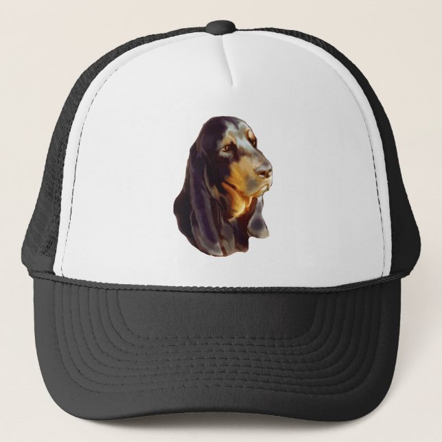 Gorra De Camionero negro y moreno (Anverso)