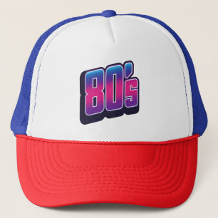 Gorra De Camionero Neón de los años 80