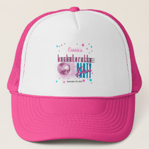 Gorra De Camionero Neon Look Disco Ball Fiesta de Bachelorette de Ret