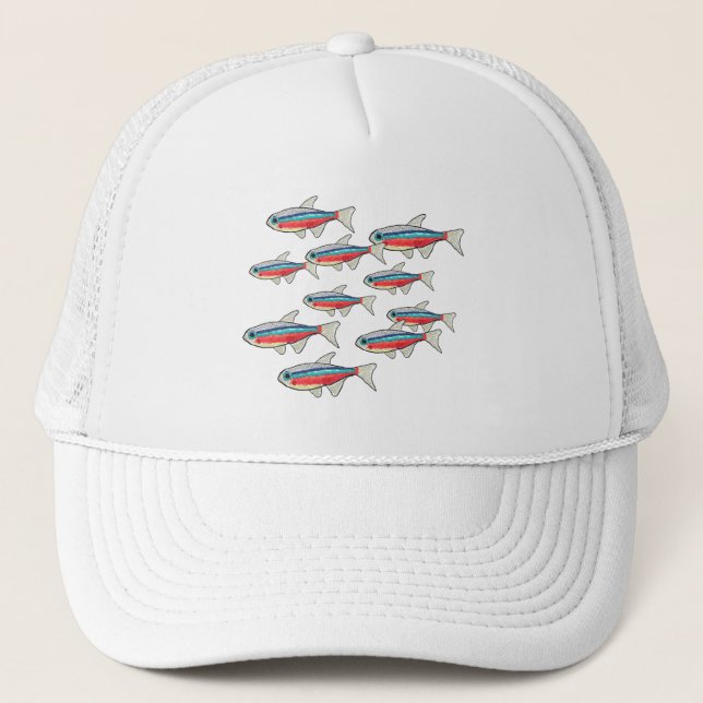 Gorra De Camionero Neon Tetra (Anverso)