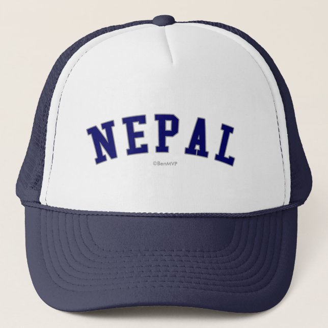 Gorra De Camionero Nepal (Anverso)