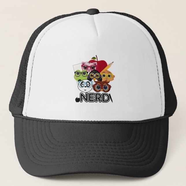 Gorra De Camionero Nerd (Anverso)