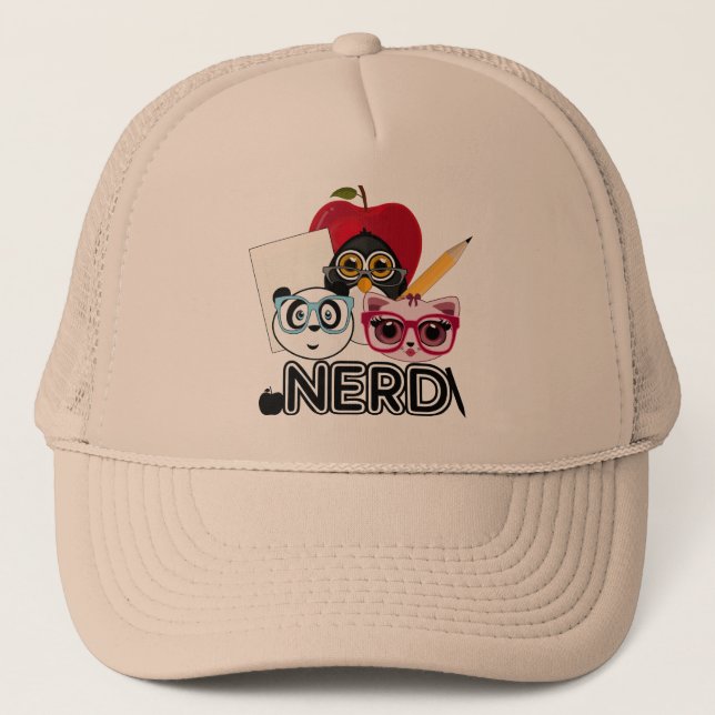 Gorra De Camionero Nerd (Anverso)