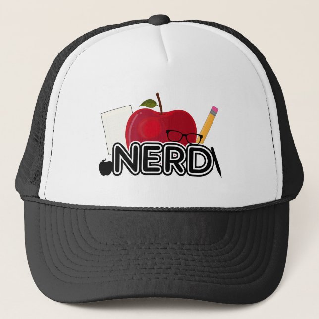 Gorra De Camionero Nerd (Anverso)