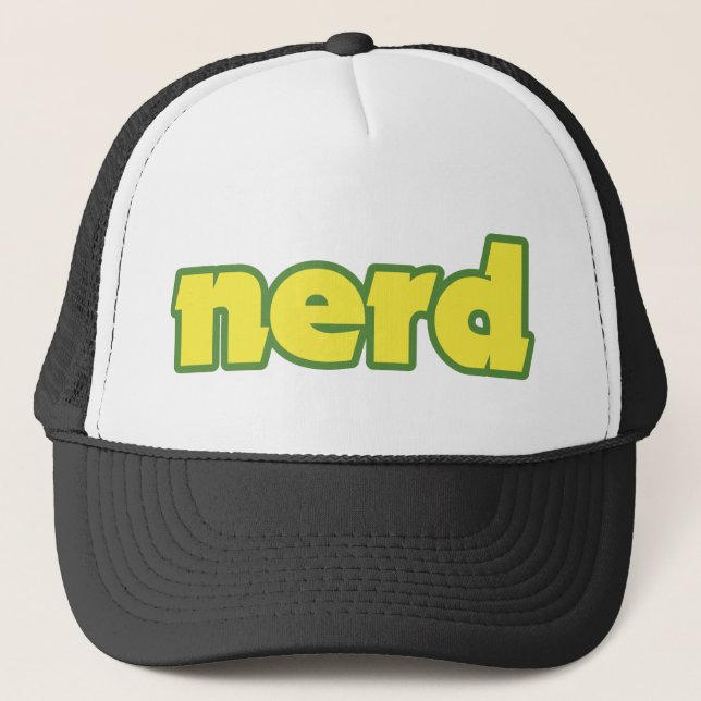 Gorra De Camionero Nerd (Anverso)